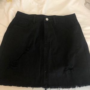 SHEIN black skirt
